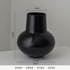 Decoração de vaso sala de estar arranjo de flores vidro ins Celebridade da Internet Alto senso flores hidropônicas simples transparente meio hidropônico e antigo grande