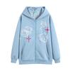 OREETA Otoño Suéter Americano Dopamina Femenino Divertido Oso Suéter con Capucha Suelto Moda Marca Suéter Cárdigan