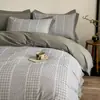 Juego de Cuatro Piezas de Algodón Cepillado Clase A Algodón Puro Estilo Retro Francés Pastoral de Rosas 1.8m 2m Ropa de Cama Corazón de Niña