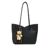 Bolso Tote Versátil de Bloques de Color de Nicho, Moderno y Sofisticado, Bolso de Hombro de Color Sólido de Nueva Moda, Bolso Cruzado Versátil con Estilo