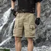 Calças Táticas Assaulto Finas Soltas de Verão para Homens Calças de Treinamento Outdoor Resistentes a Arranhões para Homens Calças de Trabalho de Cinco Pontos