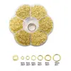 Materiales DIY Set de Siete Piezas Herramienta Punzón Herramienta de Anillo para Abrir Cuentas Accesorios Hechos a Mano Llavero Llavero Joyería