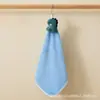 Toalla de Mano Creativa que se Puede Colgar, Toalla de Mano Pequeña Linda, Engrosada, Absorbente, Secado Rápido, Sin Pelusa, No se Descolora, Paño de Mano