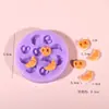 Mini Juguete de Comida Squishy Molde Hamburguesa Queso Pan Bolsa Baguette DIY Molde de Silicona para Moldear Hecho a Mano