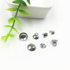 Suministro soporte colgante de perla de acero inoxidable anillo de soldadura soporte de cuenco accesorios para joyería diy Tapa de perla