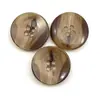 Botones de Resina, Botones Tridimensionales, Botones de Patrón de Cuatro Agujeros de Alta Gama, Botones Decorativos para Traje, Accesorios para Ropa