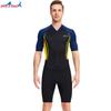 Traje de Neopreno Nuevo para Pareja Traje de Baño de una Pieza Protección Solar Manga Corta Shorts 1.5mm Snorkel Surf Traje de Neopreno Cálido