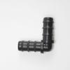 Nuevo Codo de Púas para Tubo de PE de 16 mm Accesorios para Microaspersores de Invernadero Conector Simple de Ángulo Recto para Enchufe de Tubo de PE