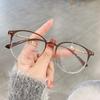 Óculos Jamie 7051 Modelo de Vendas Domésticas Taobao Anti-Luz Azul Ultra Leves Armação Redonda Artística Armação Student Tr90 para Miopia