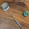 Espátula Pegador de Sopa de Aço Inoxidável 304 Utensílio de Cozinha Doméstico Espátula para Fritar Colher Grande com Furos Colher de Arroz Escumador de Macarrão Utensílio de Cozinha Conjunto de 6 Peças Atacado de Fábrica