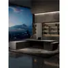 Mesa de escritório de designer de ponta, mesa executiva, mesa grande luxuosa para chefes, mesa de gerente, mesa de CEO, escritório de gerente