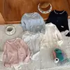 Blusa Infantil Rantuo 2026 Novo Estilo Infantil Casual Manga Longa para Bebês e Crianças Pequenas Versátil Moda Camada Base Transfronteiriça