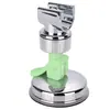 Soporte de Ducha de Ventosa Fuerte sin Clavos Estante Fijo para Cabezal de Ducha de Baño Soporte de Pared de Plástico Electrochapado para Cabezal de Ducha