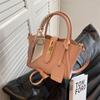 Bolso de Mano de Moda para Mujer 2026 Nuevo Bolso Cruzado de Hombro Versátil Casual Bolso Cubo para el Trabajo