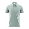 Roupas de trabalho polo personalizadas, camisa de manga curta, gola, camisa publicitária, roupas de trabalho corporativas, logotipo impresso, lapela, camiseta bordada