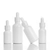 Botellas de Porcelana Blanca en Stock para Aceites Esenciales 10ml 203050100 Taza de Vidrio de Viaje Botellas Recargables