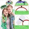 Diademas para Fiesta Mundial de Fútbol de EE. UU., Canadá y México, Diademas para Animación de Final de Fútbol, Suministros de Decoración para Aficionados, Accesorios para Fotos
