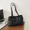 Bolsa de mão quadrada pequena, fresca e doce, para mulheres, atacado, novo modelo de verão 2026, bolsa de ombro texturizada de cor sólida, bolsa de axila para o dia a dia