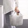 Popular cesta de almacenamiento para baño en línea/cesta para la compra/cesta para lavabo/cesta de almacenamiento para el hogar/cesta de baño para húmedo y seco