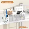 Estante de almacenamiento tipo cesta colgante para camas de dormitorio, estante suspendido para literas superiores, no requiere instalación, arte de hierro engrosado, gran capacidad, no requiere perforación
