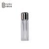 Tubo de esmalte de labios transparente de 3 ml, tubo de lodo labial, cabezal de cepillo pequeño, superficie brillante, material de embalaje, maquillaje de subembotellado al por mayor