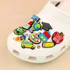 Transfronterizo Nuevos Zapatos con Agujeros Accesorios para Zapatos de Flores Estilo Escolar PVC Dibujos Animados Hebilla Decorativa en stock Zapatos de Jardín Hebilla para Zapatos DIY