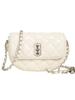 Internet Celebrante Explosivo plateado Bolso de Silla de Montar 2024 Nuevo Estilo Estilo Chanel Moda Diamante Acolchado Cadena Bolso Versátil Hombro Cruzado