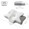 Almohada de Memoria de Rebote Lento Transfronteriza de Amazon Almohada de Mariposa Alivio para la Columna Cervical Ayuda para Dormir Profundamente Dormir Almohada de Espuma Viscoelástica que No se Colapsa