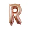Globo de aluminio de cuerpo delgado de 16 pulgadas, letras pequeñas en inglés A-Z, para venta al por mayor transfronteriza, decoración de cumpleaños, boda, sala de bodas