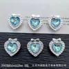 Caja Mágica Mariposa de Diamante Calabaza Corazón Flor Redonda Multicolor Ocho Agujeros Separadores Cuentas DIY Pulsera de Cuentas Accesorios para Collares