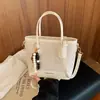 2026 Bolsa de Palha Tecida de Luxo Nicho Moda Tendência Bolsa de Ombro Bolsa Transversal para o Dia a Dia