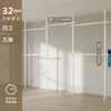 Arara de roupas de cima para baixo combinação de quarto guarda-roupa simples armazenamento doméstico varal aberto de piso vestiário