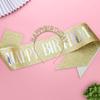 Feliz cumpleaños taladro diadema de cumpleaños banda para el hombro diadema corona despedida de soltero diadema de cumpleaños venta al por mayor transfronteriza