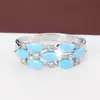 Venta Directa de Fábrica Anillo Oval Geométrico de Zircón Más Vendido con un Toque de Alta Gama, Fresco y Versátil, Anillo de Cobre Puro para Mujer, Exclusivamente para Ventas Transfronterizas