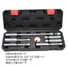 Juego de 7 piezas de dado para bujías, dado magnético para bujías, llave de cabeza giratoria universal para quitar bujías de coche