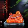 Adornos para Coche, Buda Maitreya de Cristal, Buena Suerte, Paz, Prosperidad, Portaperfume de Cristal para Coche, Decoraciones para Coche, Cristal