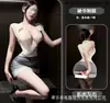 Gato Noturno Lingerie Sexy Roupa de Secretária Uniforme de Renda de Aeromoça Saia Bodycon Tentação de Garota Popular Conjunto Bodycon Profissional