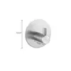 Gancho Individual de Acero Inoxidable 304 sin Clavos Transfronterizo Gancho Espacio de Aluminio Gancho para Toalla Gancho Autoadhesivo Gancho Individual Fabricante de Amazon