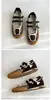 Sapatos Esportivos Mary Jane Prata Retrô com Solado Plano para Mulheres 2025 Novo Estilo Versátil com Saias Sapatos de Treino Alemães Sapatilhas