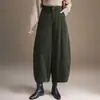 Pantalones de pierna ancha curvados de moda y tendencia para mujer, nuevos pantalones cropped ajustados de cintura alta para otoño e invierno 2026, pantalones casuales elegantes para ir al trabajo