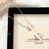 [Colección de Flores] Pulsera de Trébol de Cuatro Hojas Fritillaria Versión Alta Collar de Diamante Redondo Anillo de Diseño de Lujo Alto Pendientes para Mujer
