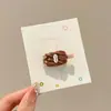 Pinzas Dulces Dopamina para el Cabello para Niñas, Lindas Pinzas para Flequillo Lateral, Pinzas de Pato Exquisitas y Sofisticadas