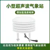 Anemômetro Ultrassônico Transmissor de Catavento Temperatura Umidade PM Luz Chuva Estação Meteorológica Integrada Monitor