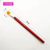 Pincel de Cabelo de Nylon de Polo Vermelho para Pintura a Óleo, Guache, Aquarela, Pincel Industrial, Pincel para Tinta a Óleo, Caneta de Pintura Acrílica Infantil