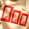 Envelopes de presente de casamento vermelhos em tamanhos grande, médio e pequeno, envelopes vermelhos especiais de casamento com o caractere "feliz" para lembrancinhas e contribuições de casamento