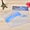 Saco Plástico Fosco com Zíper, Saco Transparente com Zíper, Saco Translúcido para Embalagem de Artigos de Higiene Pessoal, Saco para Produtos de Ferramentas