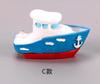 Iate fofo barco estilo mediterrâneo micro paisagem DIY artesanato em resina decoração de barco navio pirata
