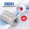 Tapa de Válvula de Neumático Gruesa con Anillo de Sellado Válvula Americana Aleación de Aluminio Cubierta Antipolvo Tapa de Válvula Americana