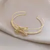 Pulsera Colgante de Bola de Cristal Transparente Dulce Coreana Pulsera de Lujo Ligero de Gama Alta Diseño de Joyería Artesanal de Nicho
