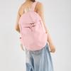 Nylon Pano Grande Capacidade Bolsa Feminina Simples Verão Nova Leve Fresca Mochila Dobrável Bolsa Casual